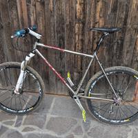 Bici MTB titanio L