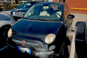 Fiat 500 1.2 benzina 69 CV nero euro5 2011