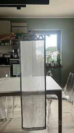 2 Tendine a vetro nuove cucite a mano, x finestra