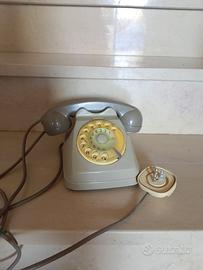 Telefono vintage grigio