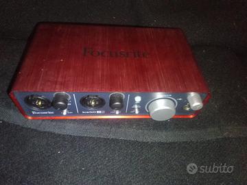 Focusrite Interfaccia audio USB Scarlett 2i2