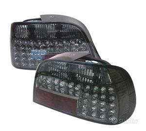 FANALI BMW SERIE 7 E38 95-02 LED FONDO CROMATO FUM