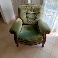 Poltrona salotto anni 70