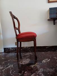 poltroncina in legno
