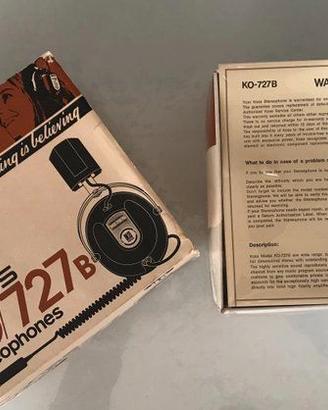 cuffie vintage professionali KOSS