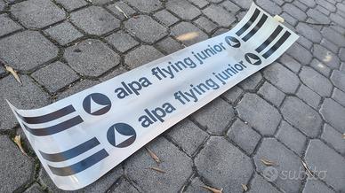 Coppia Adesivi Alpa Flying Junior nuovi come origi