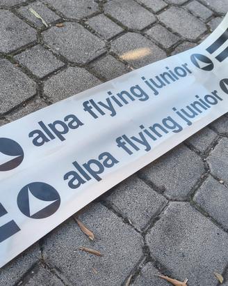 Coppia Adesivi Alpa Flying Junior nuovi come origi