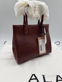 Alaïa Elizinha 20 borsa varano marrone