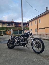 Harley-davidson chopper Shovelhead 1340 anno 1982