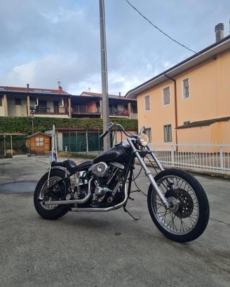 Harley-davidson chopper Shovelhead 1340 anno 1982