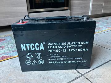 Batteria AGM 100ah