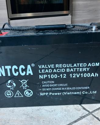 Batteria AGM 100ah