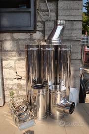 Tubo coibentato inox doppia camera canna fumaria