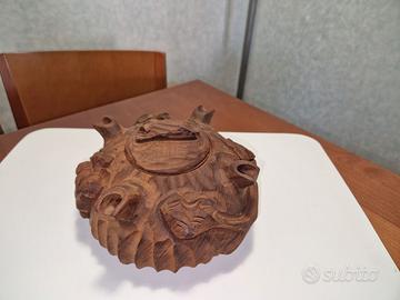 Grolla/coppa dell'amicizia valdostana in legno