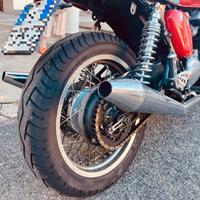 Scarichi Norman Hyde Peashooter Triumph Thruxton