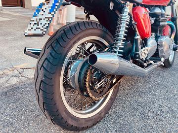 Scarichi Norman Hyde Peashooter Triumph Thruxton