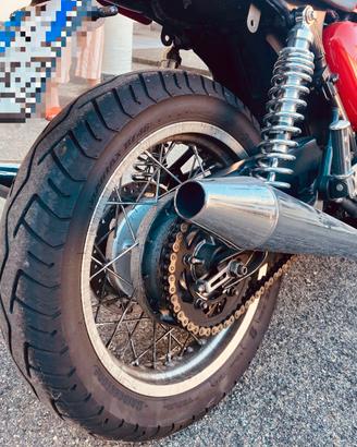 Scarichi Norman Hyde Peashooter Triumph Thruxton