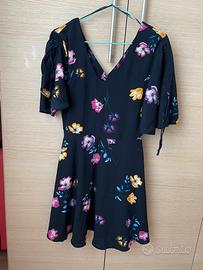 Vestito casual donna blu floreale