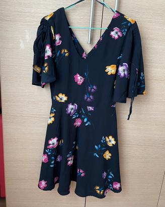 Vestito casual donna blu floreale