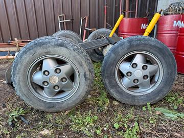 Cerchi e gomme land rover discovery