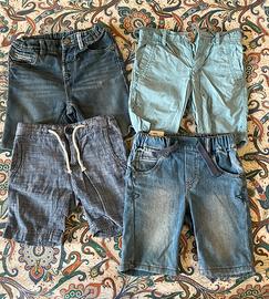 Pantaloni corti set bambino 3 anni