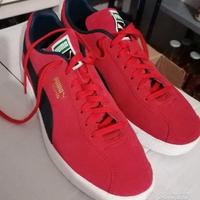 Scarpe Puma Delphin colore rosso intenso ta