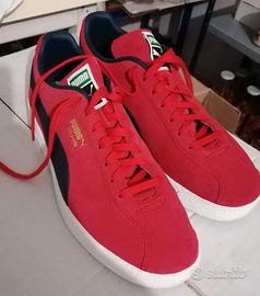 Scarpe Puma Delphin colore rosso intenso ta