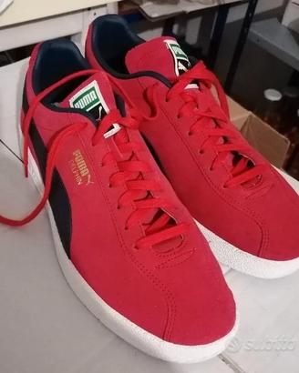 Scarpe Puma Delphin colore rosso intenso ta