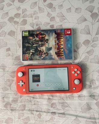 Nintendo switch lite rosa corallo