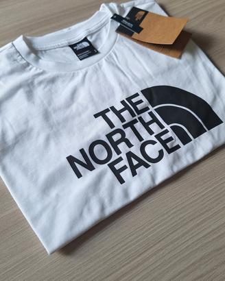 The North Face T-Shirt, tg.M, bianca, 100% cotone