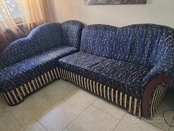 Divano letto Poltrona e tavolino da salotto