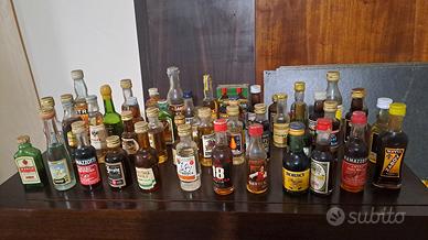 Bottigliette liquori mignon anni 70/80