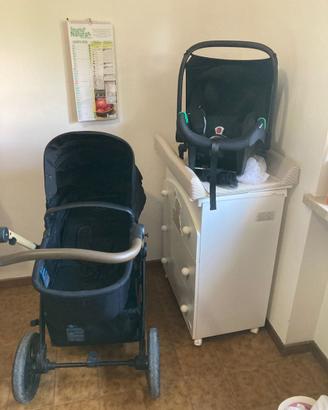 Kinderkraft MOOV 2, passeggino trio 3 in 1