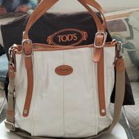 Borsa TOD’S originale pelle e tessuto 