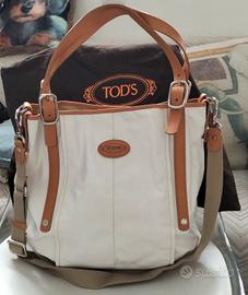 Borsa TOD’S originale pelle e tessuto 