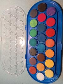 set di colori acquarelli 22 