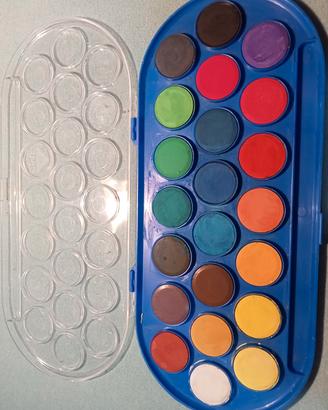 set di colori acquarelli 22 
