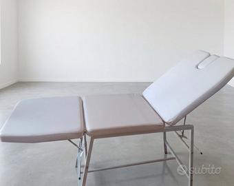 Lettino e vaporizzatore per estetista