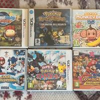 Lotto giochi videogiochi pokemon 3ds,ds carte