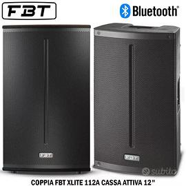 FBT X-Lite 112A Attive Nuove Garanzia 2 anni