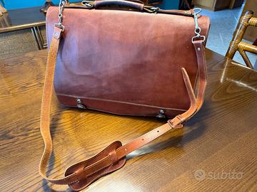 Borsa da ufficio in cuoio