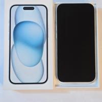 iphone 15  256gb mod.blue colore silver/bianco