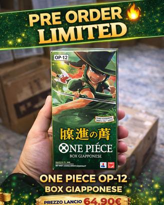 👉 One Piece OP-12 Box Giapponese 🚀 Nuova uscita