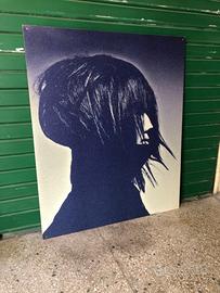 Stampa pubblicità anni 80 125x150 cm