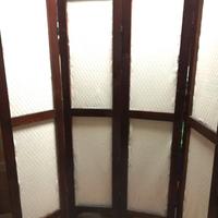 paravento legno vintage 4 ante