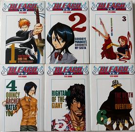 Volume 1-6 “Bleach” edizione gazzetta dello sport
