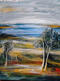 quadro  50x60 acrilico su tela. 