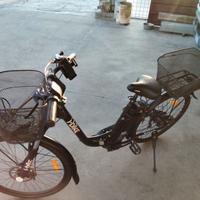 Bici elettrica con pedalata assistita