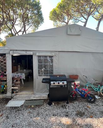 Piazzola attrezzata camping marina di Massa