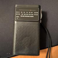 Radio Portatile Mini Radio a Pile